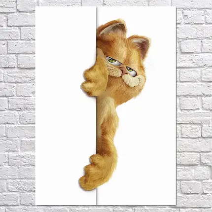 Плакат "Кіт Гарфілд, Garfield (2004)", 60×43см, фото 2