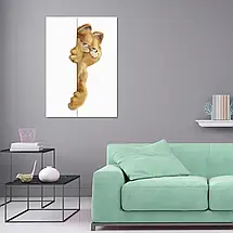 Плакат "Кіт Гарфілд, Garfield (2004)", 60×43см, фото 2