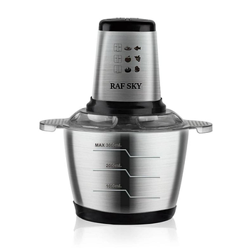 Блендер для харчових продуктів RAF SKY із нержавіючої сталі на 1600W