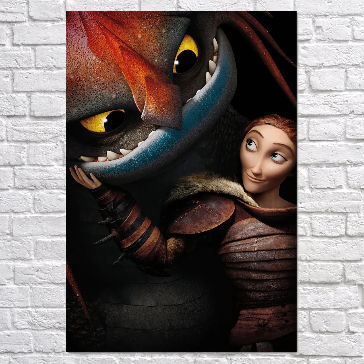 Плакат "Як приборкати дракона, How to Train Your Dragon", 60×41см