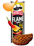 Чіпси Pringles SIZL'N Spicy BBQ 160g, фото 2
