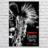 Плакат "Зошит Смерті, Бог Смерті Рюк, Death Note", 60×40см