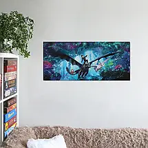 Плакат "Як приборкати дракона 3, Прихований світ, How to Train Your Dragon 3", 27×60см, фото 2