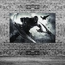 Плакат "Дарксайдерс Ⅱ, Darksiders 2, Dearh Lives", 39×60см, фото 3