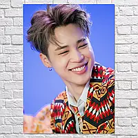 Плакат "БТС, Пак Чимин, Bangtan Boys, BTS, Jimin", 60×40см