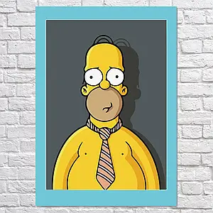 Плакат "Сімпсони, Simpsons", 60×43см