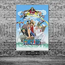 Плакат "Великий Куш, Ван Піс, головні персонажі, One Piece", 60×43см, фото 3