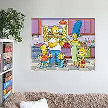 Плакат "Сімпсони, Simpsons", 50×60см, фото 2