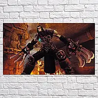 Плакат "Дарксайдерс, Смерть, Darksiders", 34×60см