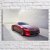 Плакат "Мерседес-Майбах, Mercedes-Maybach Vision 6", 40×60см