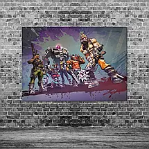 Плакат "Borderlands, BL2", 43×60см, фото 3