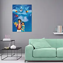Плакат "Аладдін, Aladdin (1992)", 60×43см, фото 2