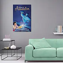 Плакат "Аладдін з Джином та лампою, Aladdin (1992)", 60×40см, фото 2