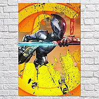 Плакат "Borderlands, BL2", 60×43см