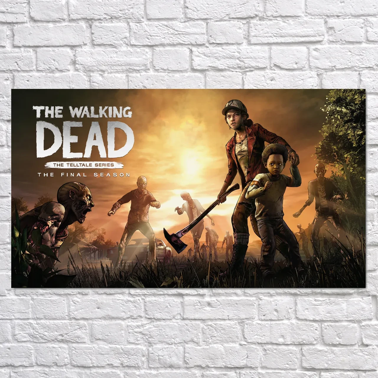 Плакат "Ходячі мерці, The Walking Dead, TWD", 34×60см