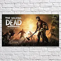 Плакат "Ходячие Мертвецы, The Walking Dead, TWD", 34×60см