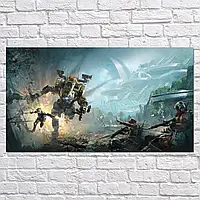 Плакат "Титанфолл 2, TitanFall 2", 33×60см