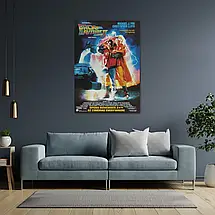 Плакат "Назад у майбутнє Ⅱ, Back to the future Ⅱ", 60×43см, фото 3