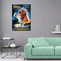 Плакат "Назад у майбутнє Ⅱ, Back to the future Ⅱ", 60×43см, фото 2