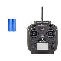 FPV пульт управления для дрона RadioMaster TX12 MKII ELRS M2 джойстик для дрона с аккумулятором