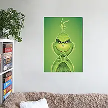 Плакат "Грінч з хитрою посмішкою, Grinch (2018)", 60×43см, фото 2