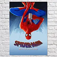 Плакат "Человек-паук: Через Вселенные, Spider-Man: Into the Spider-Verse (2018)", 60×44см