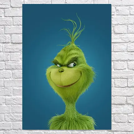 Плакат "Усміхнений Грінч, Grinch (2018)", 60×43см, фото 2