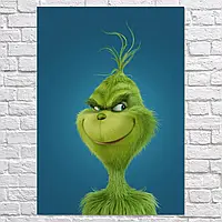 Плакат "Улыбающийся Гринч, Grinch (2018)", 60×43см