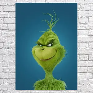 Плакат "Усміхнений Грінч, Grinch (2018)", 60×43см