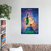 Плакат "Грінч і Макс дивляться на місто, Grinch (2018)", 60×40см, фото 2