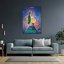 Плакат "Грінч і Макс дивляться на місто, Grinch (2018)", 60×40см, фото 3