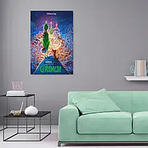 Плакат "Грінч і Макс дивляться на місто, Grinch (2018)", 60×40см, фото 2