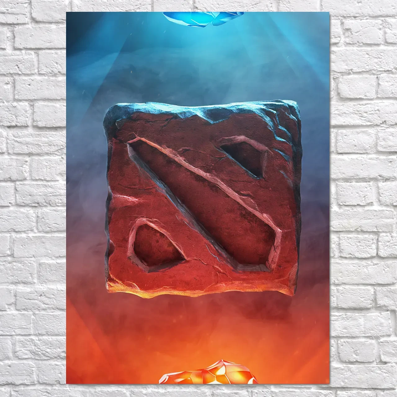 Плакат "Дота 2, лого, Dota 2", 60×43см: продаж, ціна у Львові. Картини ...