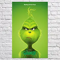 Плакат "Отдыхающий Гринч, Grinch (2018)", 106×67см