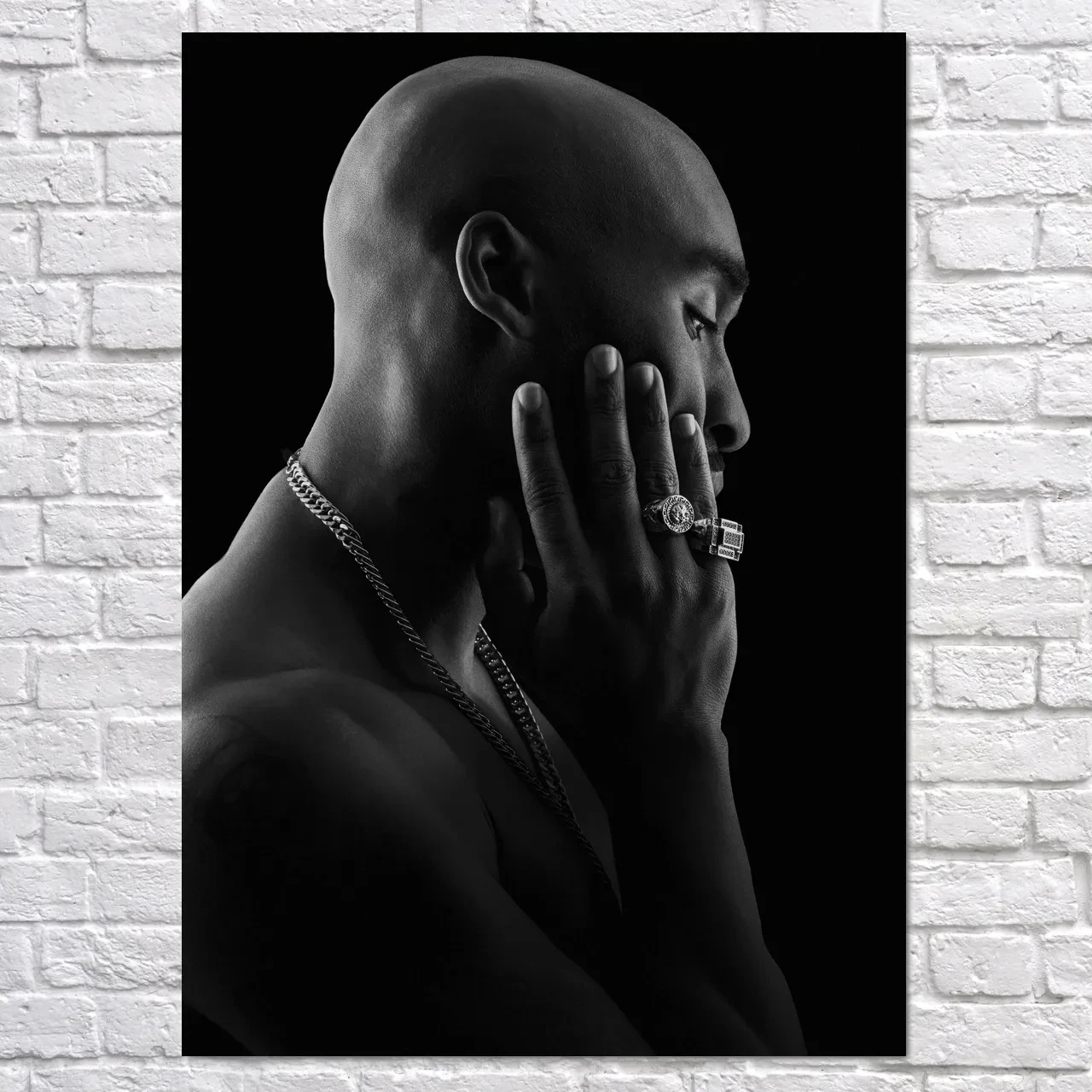 Плакат "2pac: Легенда, Тупак Шакур, Tupac Shakur, 2Pac", 60×43см