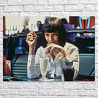 Плакат "Криминальное чтиво, Pulp Fiction", 43×60см