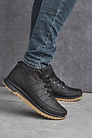 Чоловічі кросівки шкіряні зимові чорні Emirro 101, Розмір: 40, 43