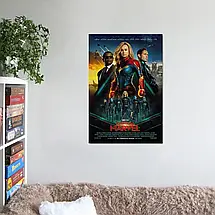 Плакат "Капітан Марвел, Captain Marvel (2019)", 60×41см, фото 2