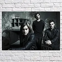 Плакат "30 секунд до Марса, 30STM, Thirty seconds to Mars", 40×60см