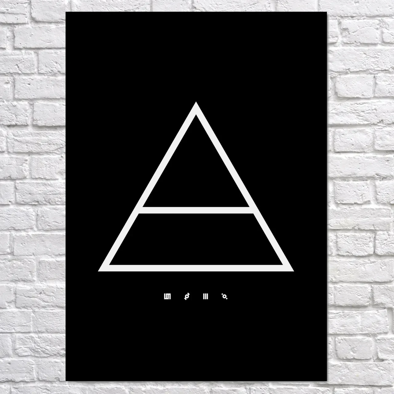 Плакат "30 секунд до Марса, Мітра, 30STM, Thirty seconds to Mars", 60×43см