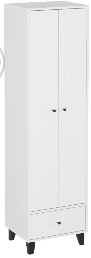 Шафа для речей, шафа розпашна з шухлядою 17 Компаніт купити в Україні, фото 1