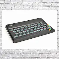 Плакат "Спектрум, Сінклер, ZX Spectrum", 43×60см