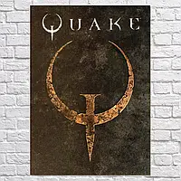 Плакат "Квейк, Quake 1", 42×30см