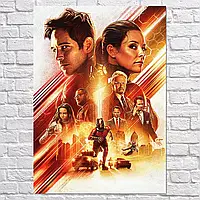 Плакат "Человек-муравей и Оса, Ant-Man and the Wasp (2018)", 60×43см