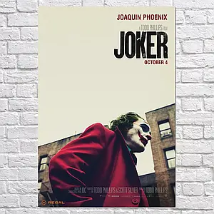 Плакат "Джокер, Joker (2019)", 60×41см