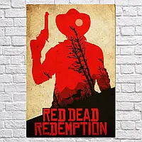 Плакат "Red Dead Redemption 2, RDR 2", 60×39см
