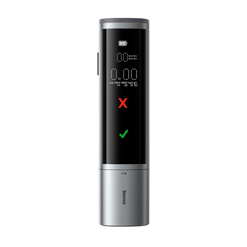 Алкотестер Baseus SafeJourney Pro CRCX060014, сірий
