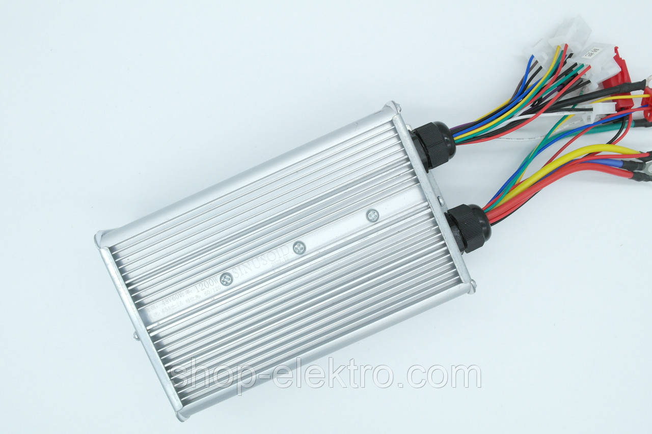 Контроллер для мотор-колеса синусний 48V-64V 1200W 45A, фото 1