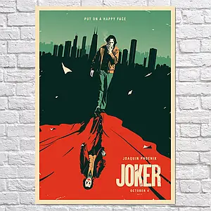 Плакат "Джокер, Joker (2019)", 60×43см