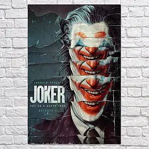 Плакат "Джокер, Joker (2019)", 60×40см